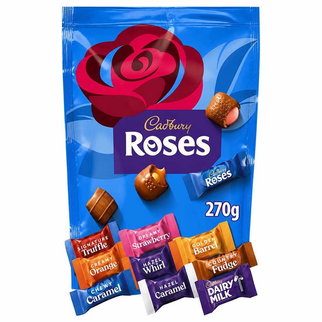 Cadbury Dairy Milk Chocolate Roses Pouch 270g