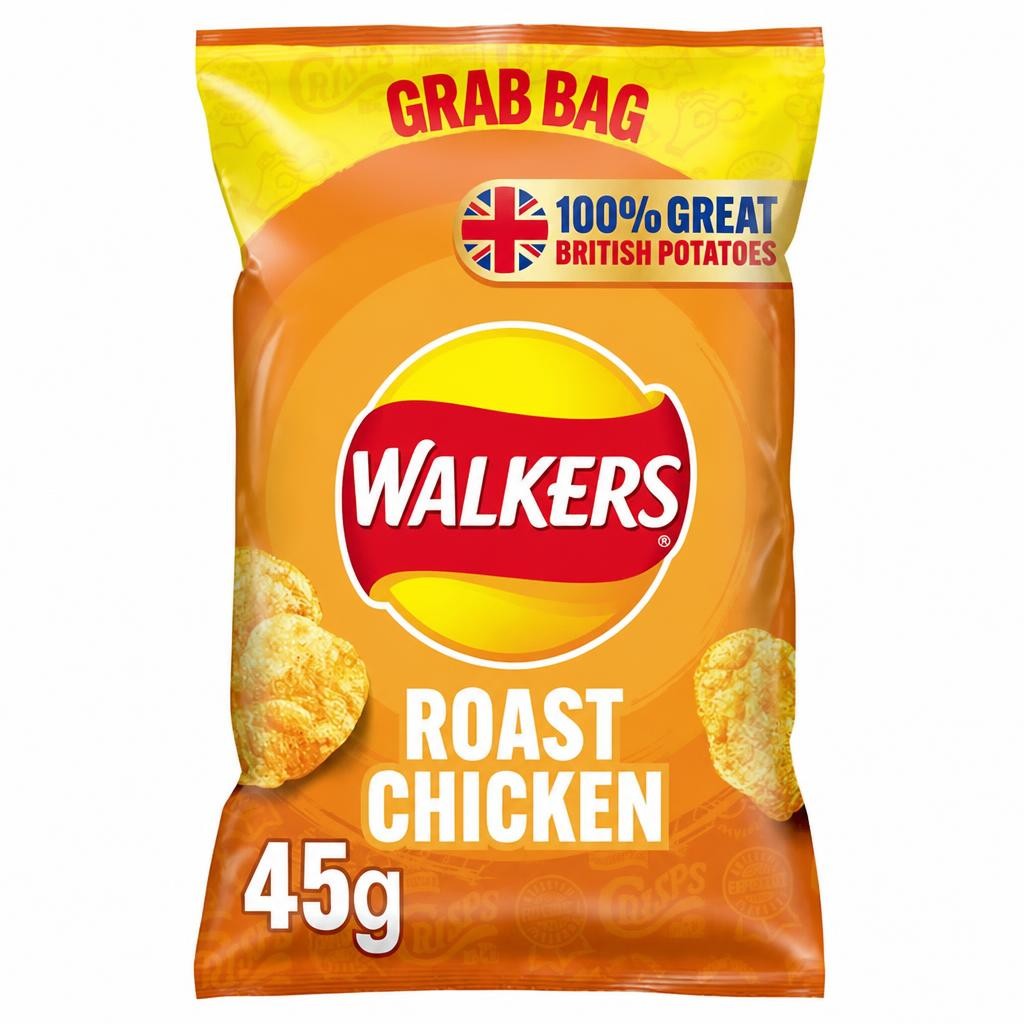 Walkers Roast Chicken Crisps 45g