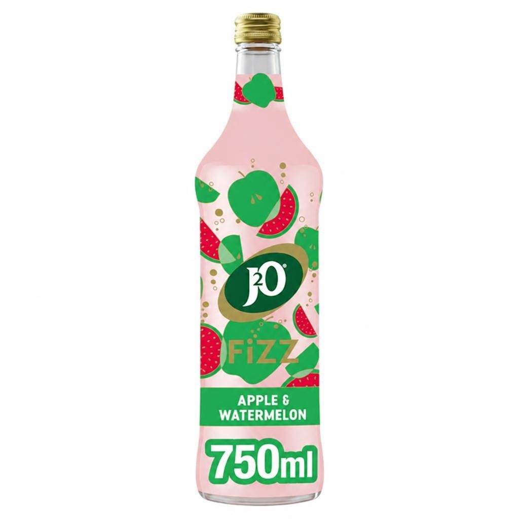 J2O Apple & Watermelon Fizz 750ml