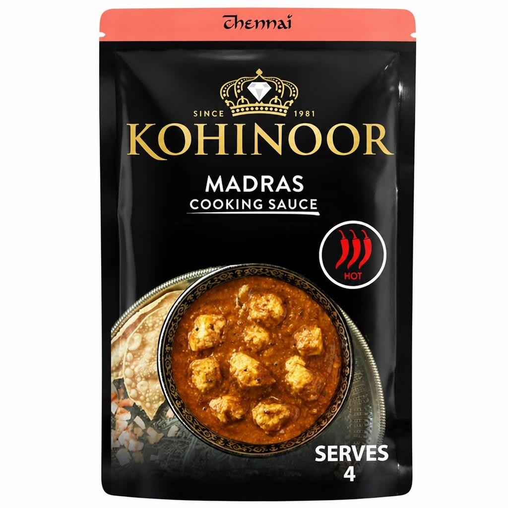Kohinoor Madras Cooking Sauce 375g