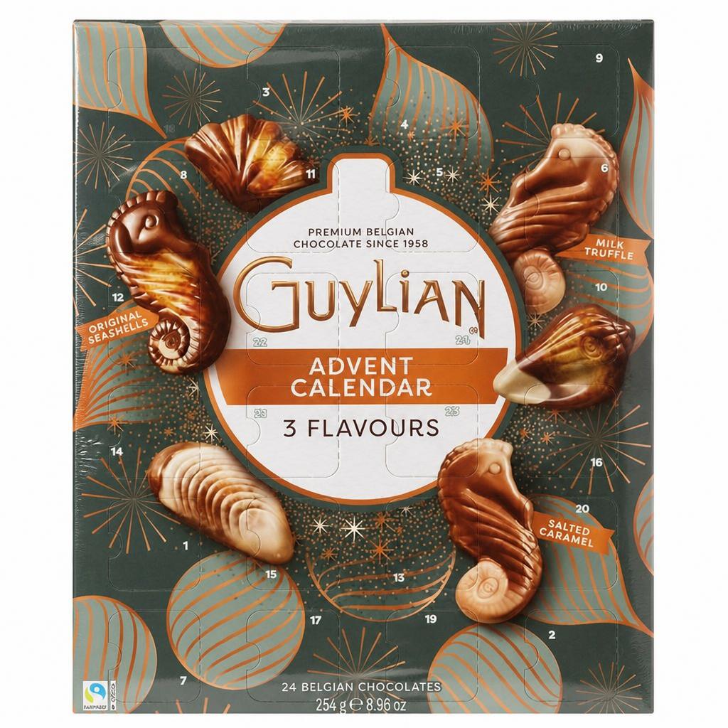 Guylian Advent Calendar Belgian Chocolates x24 254g