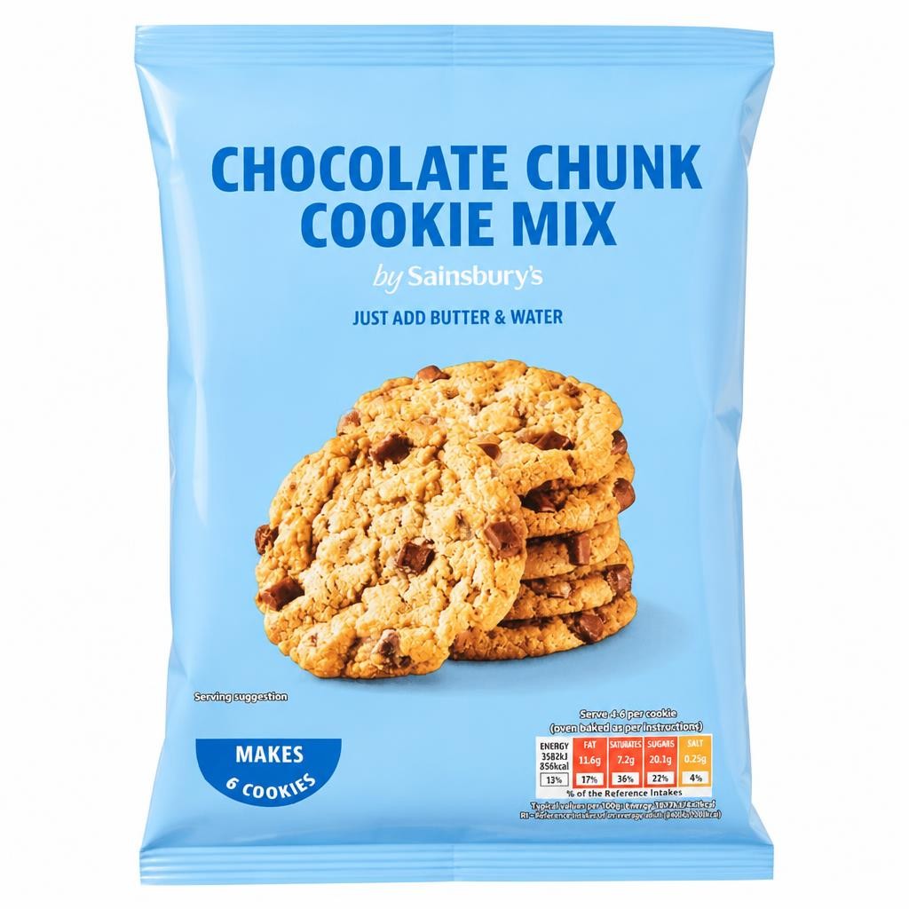 Sainsbury's Choc Chunk Cookie Mix 285g