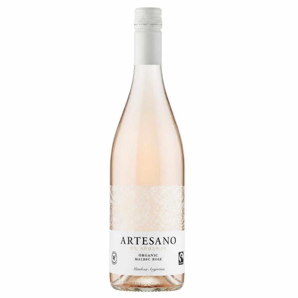 Artesano de Argento Organic Malbec Rose Wine 75cl