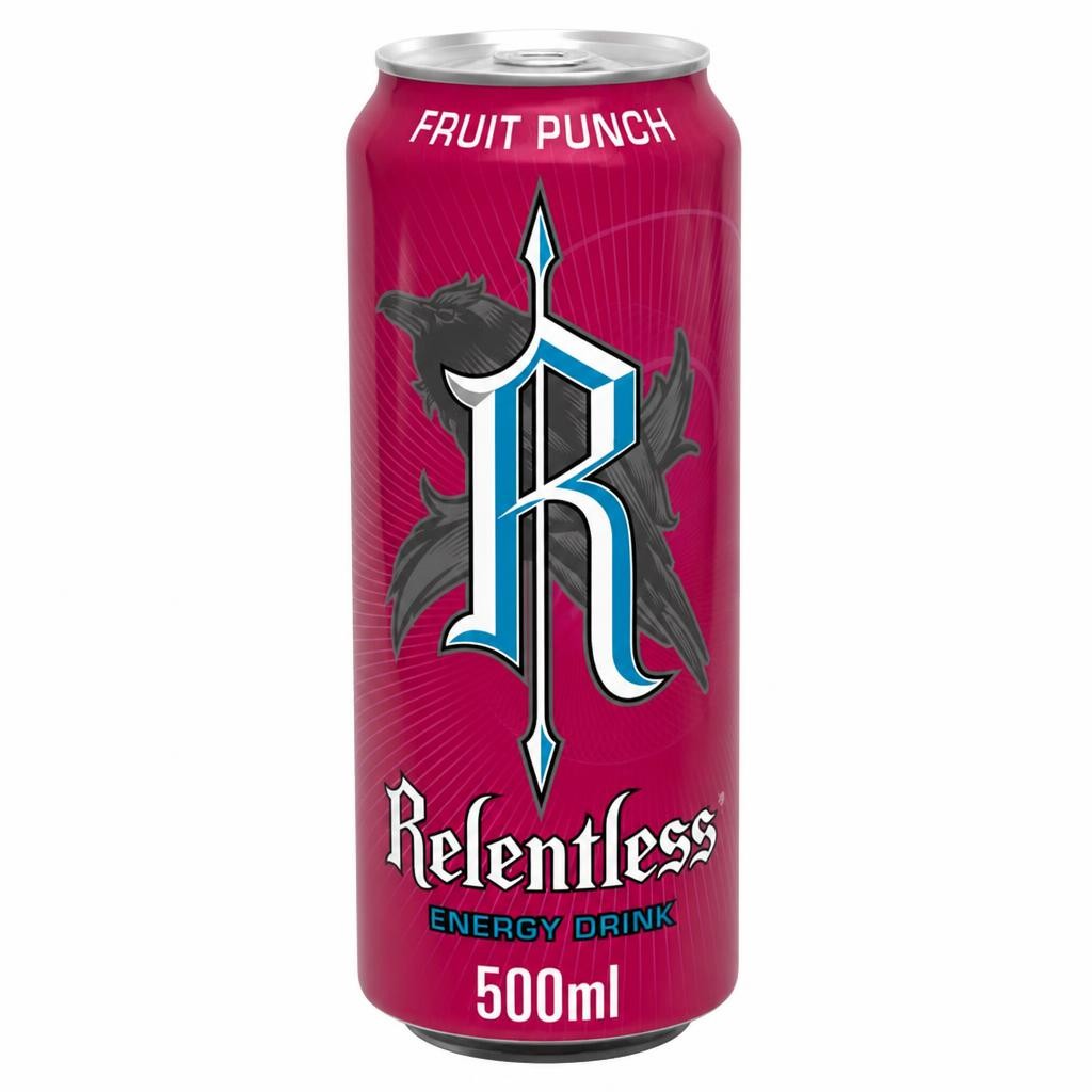 Relentless Fruit Punch Energy Drink 500ml