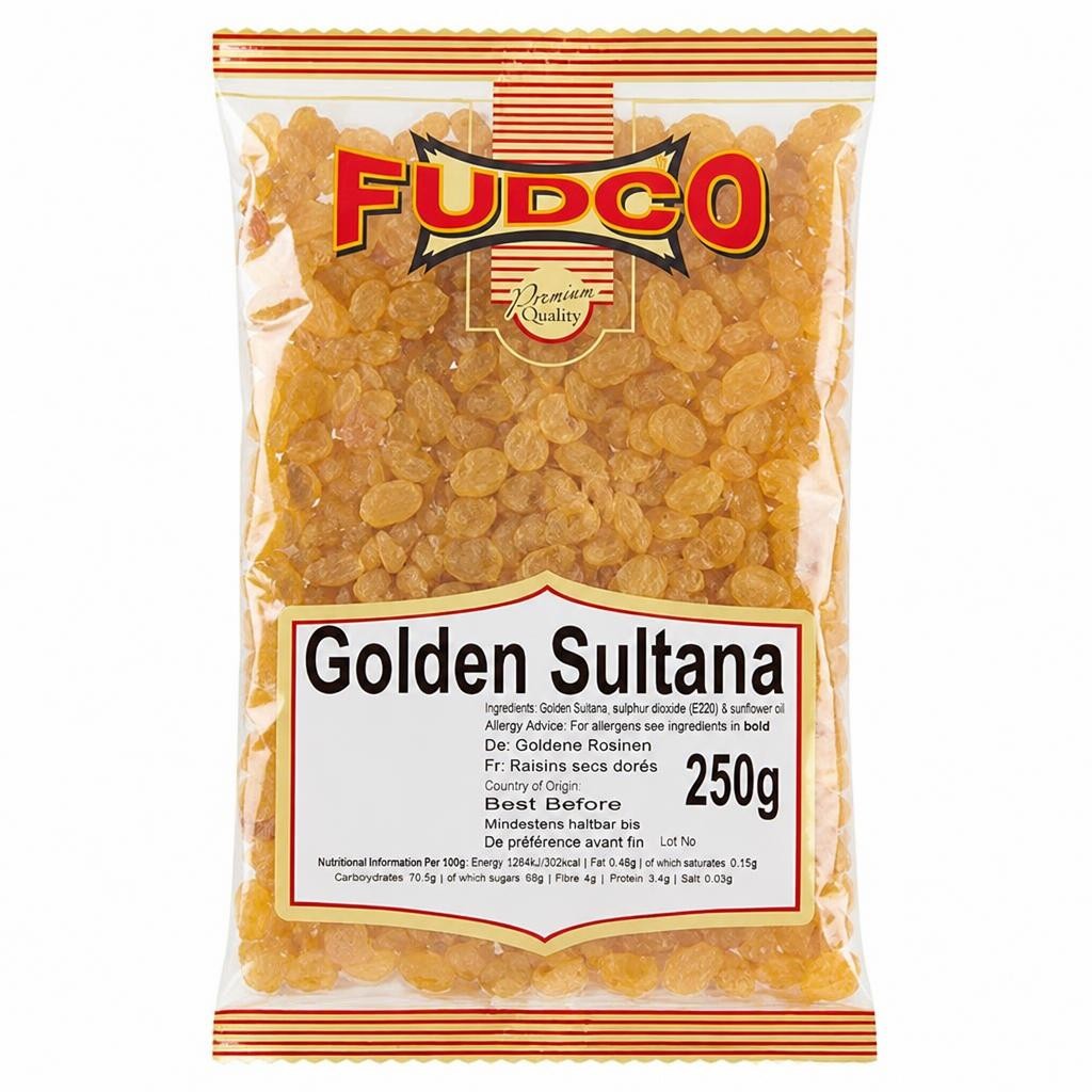 Fudco Golden Sultanas 250g