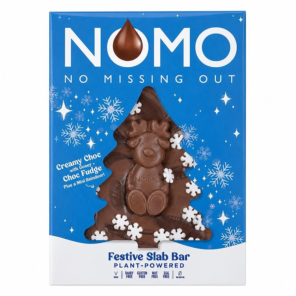 NOMO Festive Slab Bar 100g