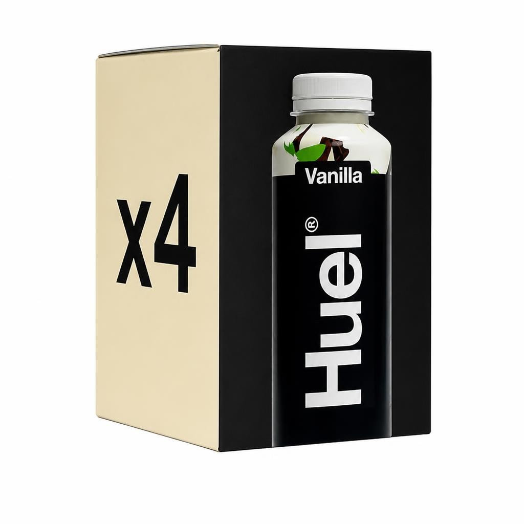 Huel Vanilla, Black Edition 4 x 500ml