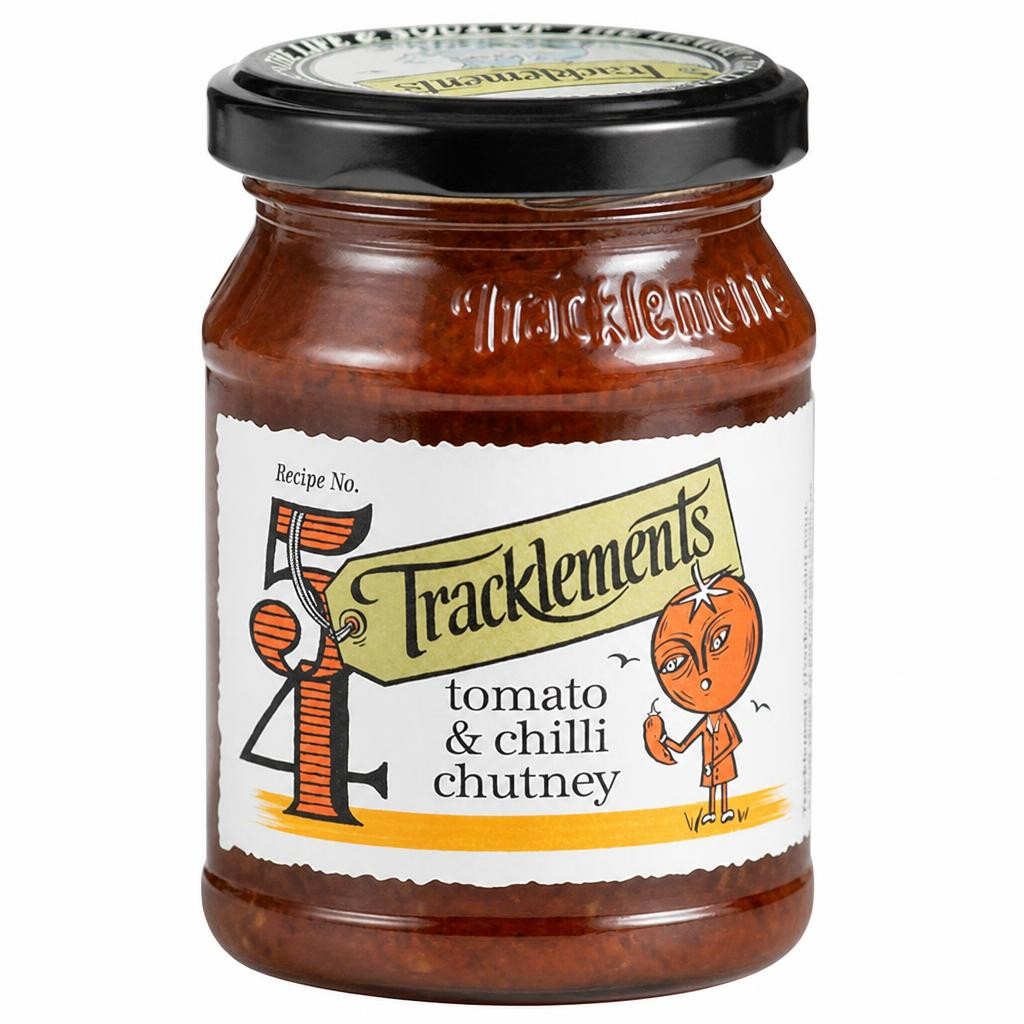 Tracklements Recipe No. 54 Tomato & Chilli Chutney 190g