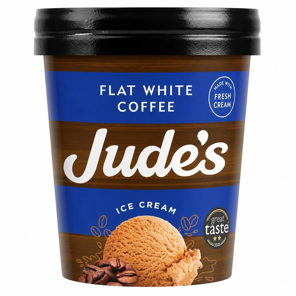 Jude's Flat White Coffee Ice Cream 460ml