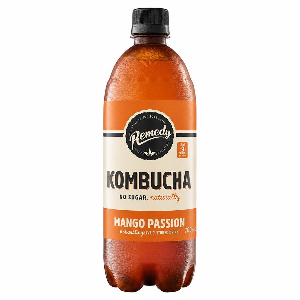 Remedy Kombucha Mango Passion 700ml
