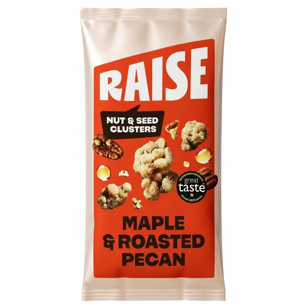 Raise Clusters of Nuts & Seeds Maple Pecan 35g