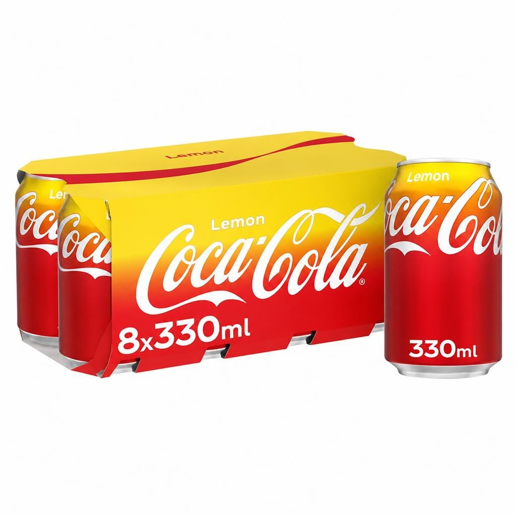 Coca-Cola Lemon 8x330ml