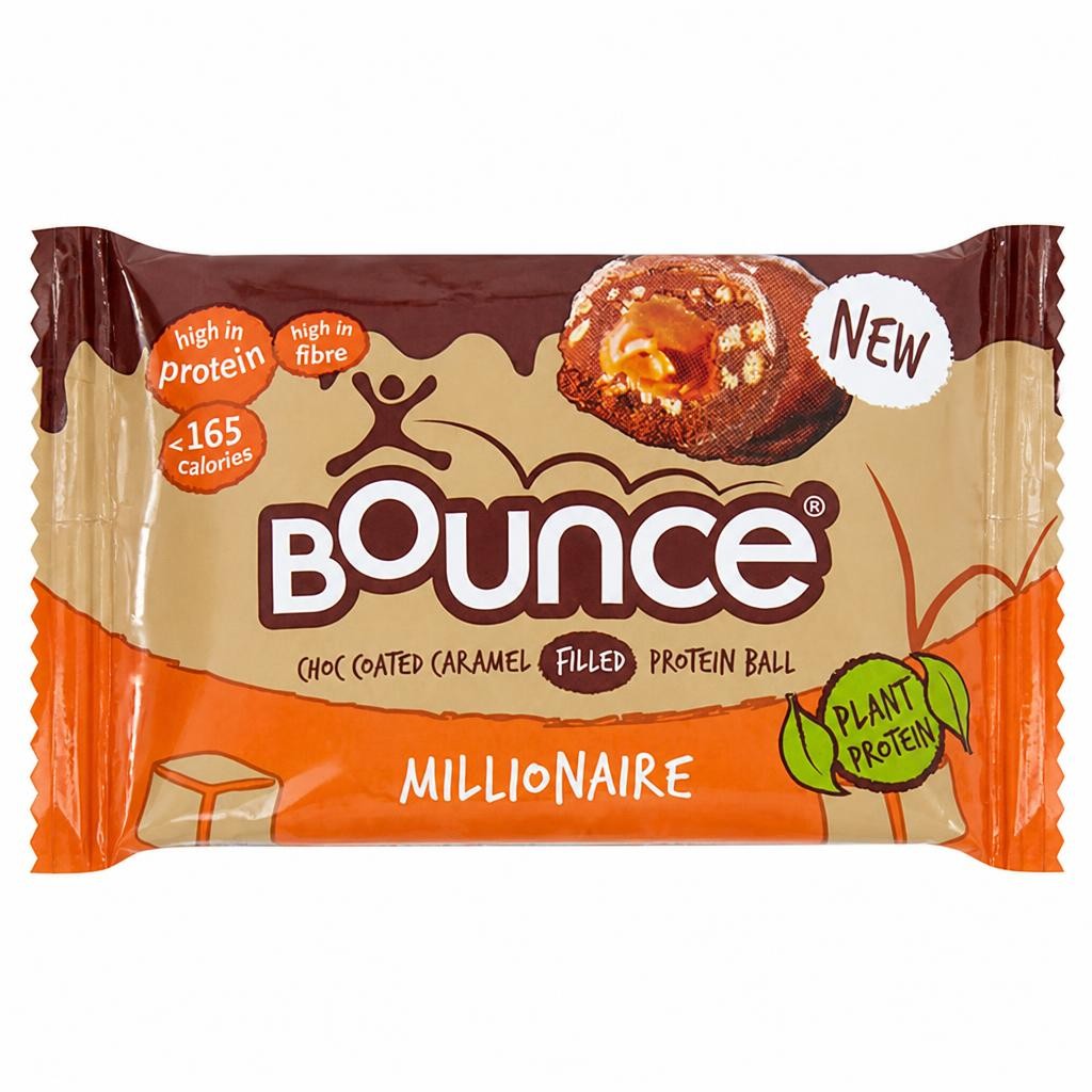 Bounce Caramel Millionaire Protein Ball 40g