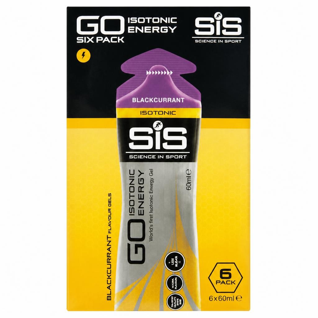 SiS GO Energy Gels Blackcurrant 6x60ml