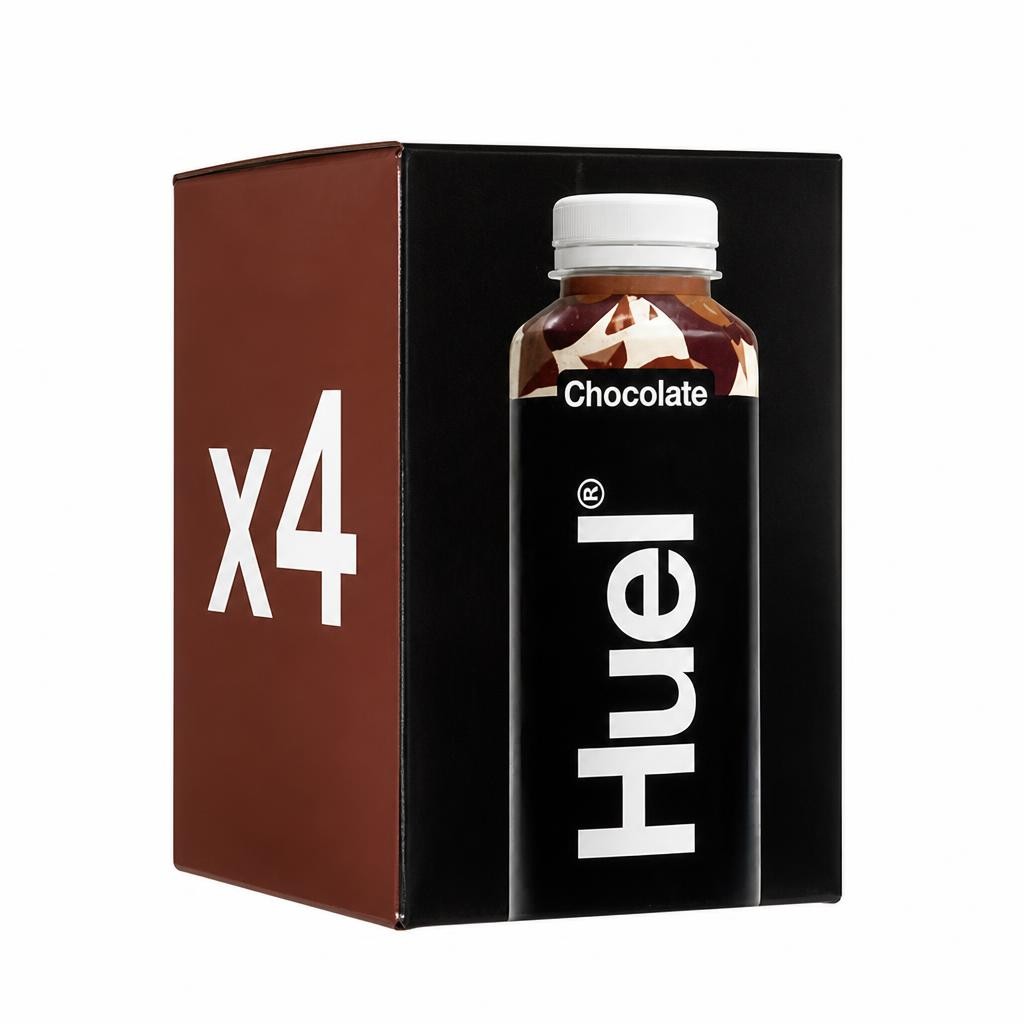 Huel Chocolate, Black Edition 4 x 500ml