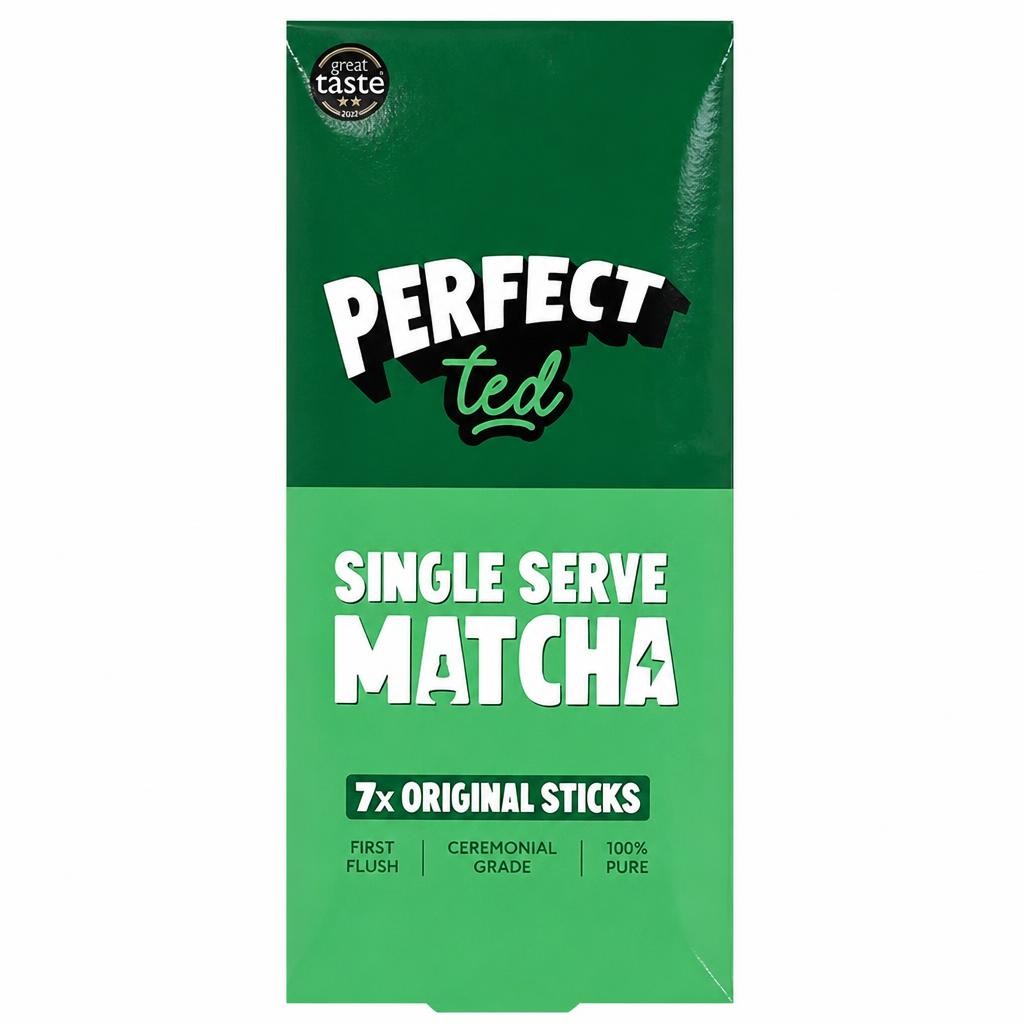 Perfect Ted Matcha Single Serve Sticks 7 x 1.5g