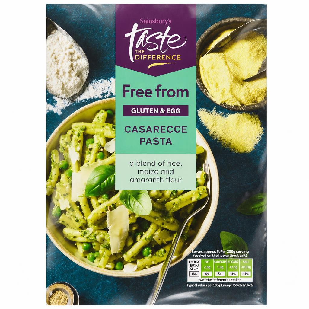 Sainsbury's Free From Casarecce, Taste the Difference 500g