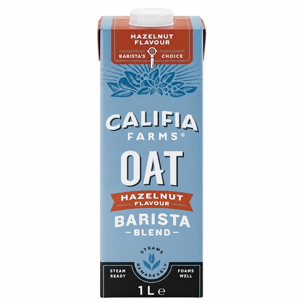 Califia Farms Oat Hazelnut Flavour Barista Blend 1L