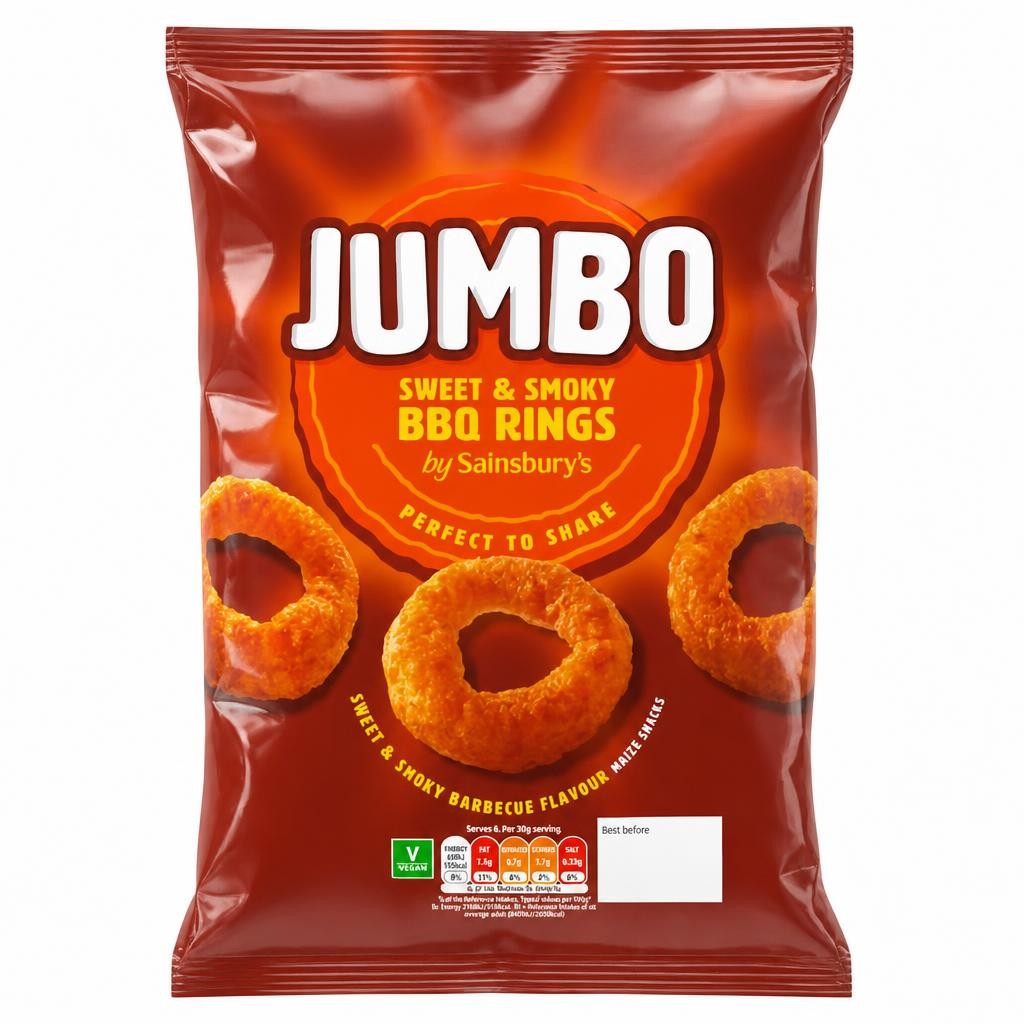 Sainsbury's Giant BBQ Rings 120g