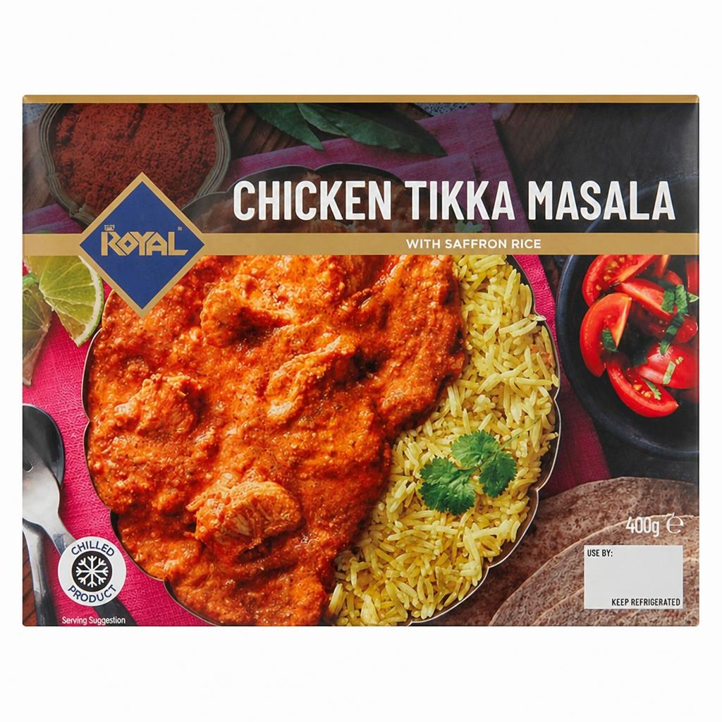 Royal Chicken Tikka Masala with Saffron Rice 400g
