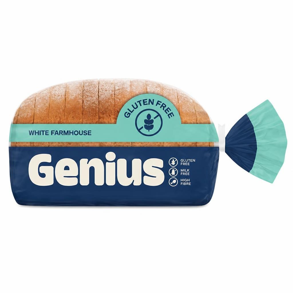 Genius Deliciously Gluten Free Soft White Farmhouse 430g