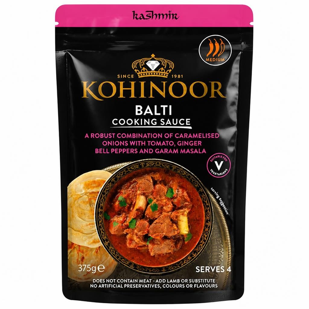 Kohinoor Balti Cooking Sauce 375g