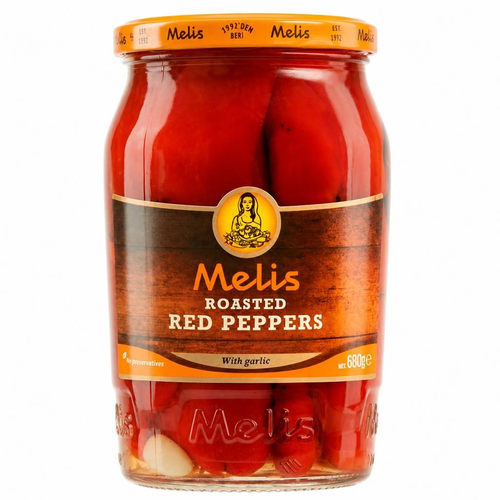 Melis Roasted Red Peppers 680g