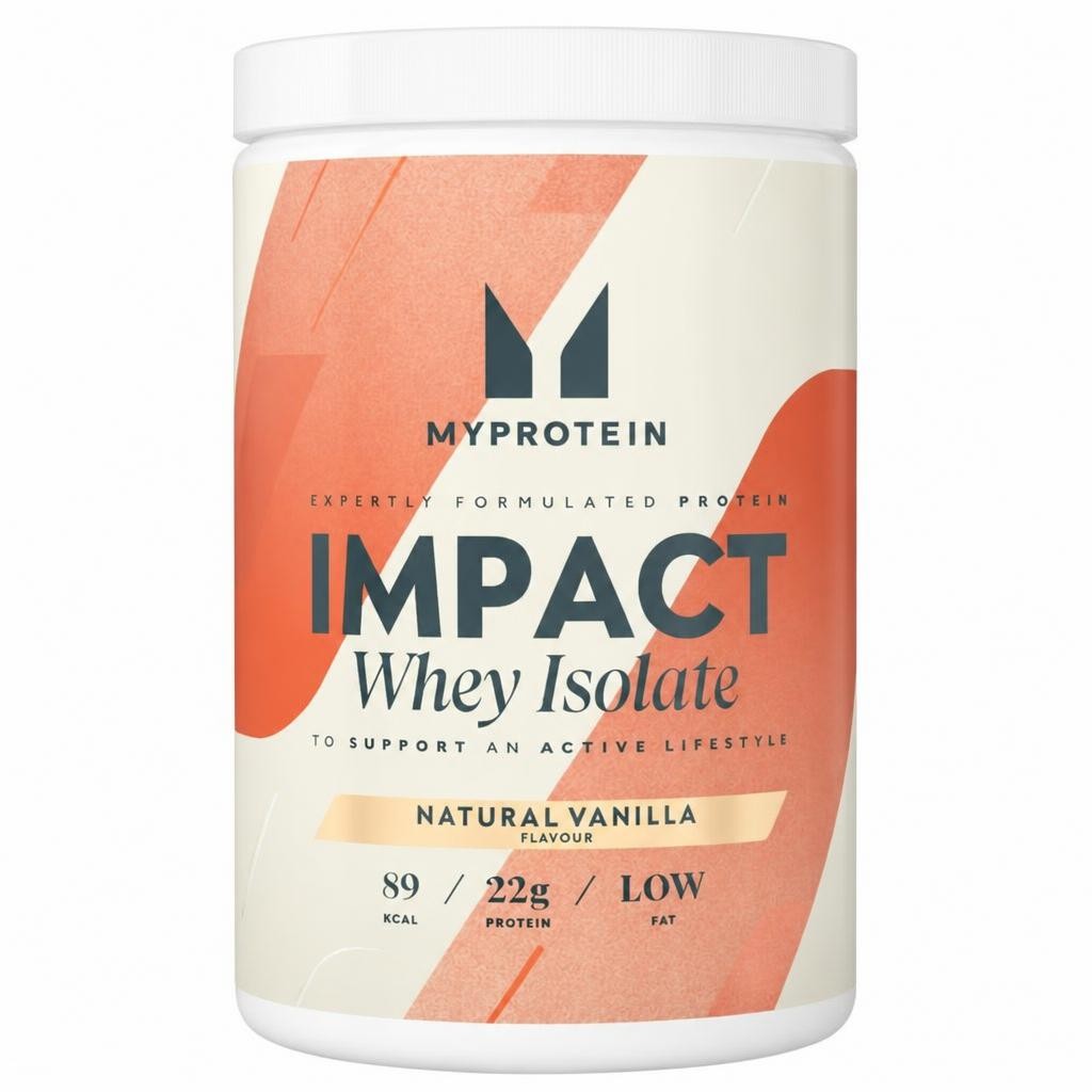 Myprotein Impact Whey Isolate Natural Vanilla Flavour 480g