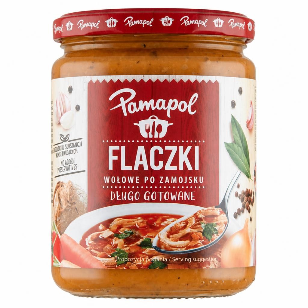 Pamapol Flaczki (Beef Tripe) 500g