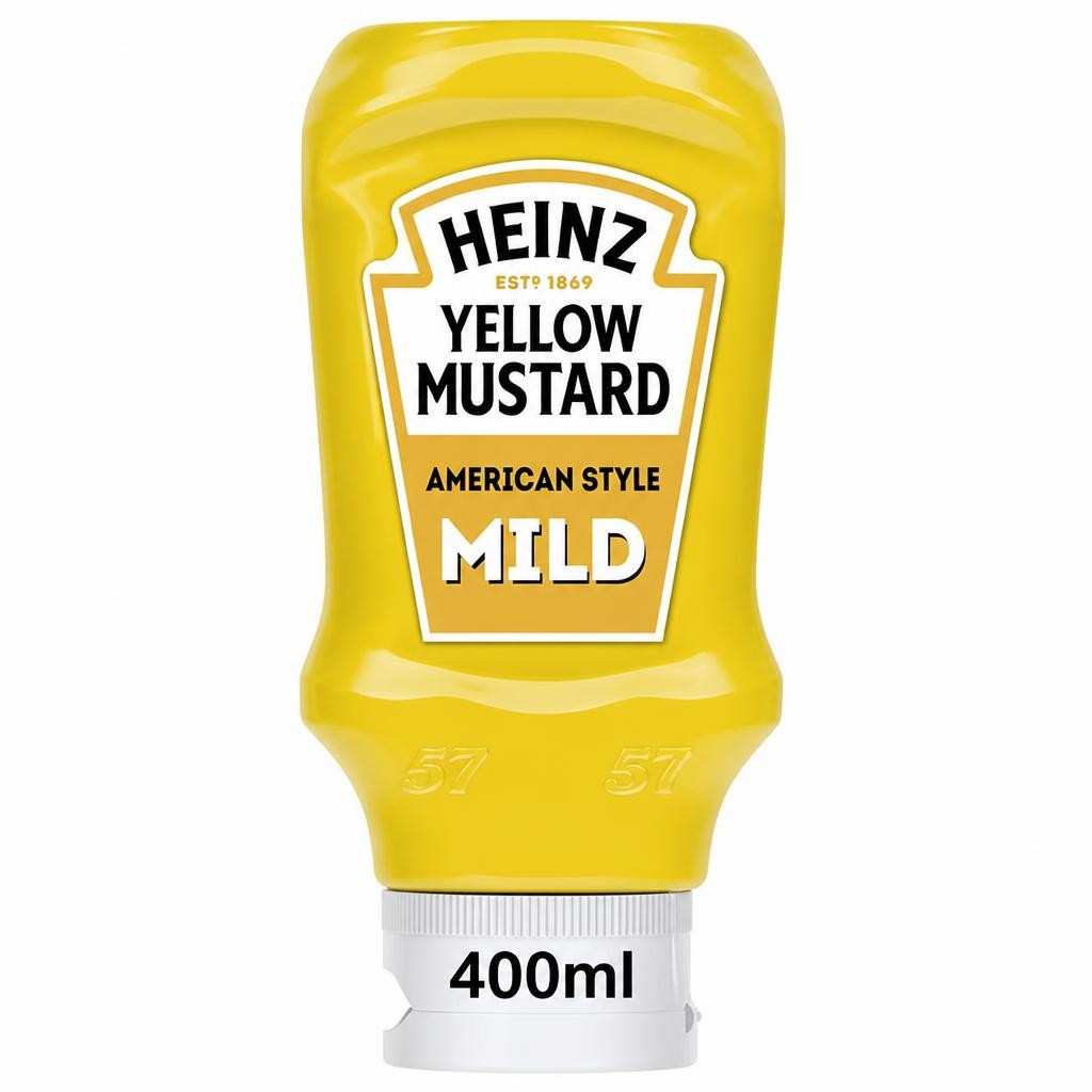 Heinz American Style Mild Yellow Mustard 445g