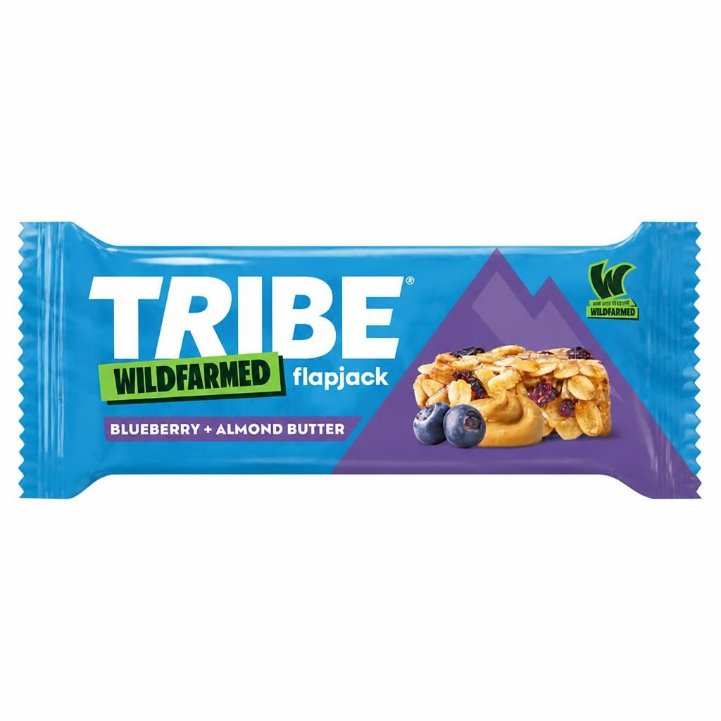 Tribe Wildfarmed Flapjack Blueberry & Almond Butter 50g