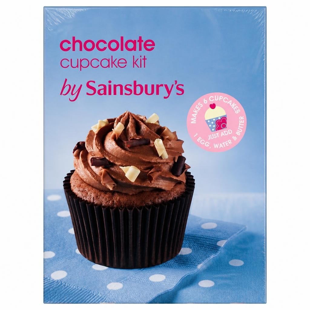 Sainsbury's Chocolate Cupcake Mix 290g