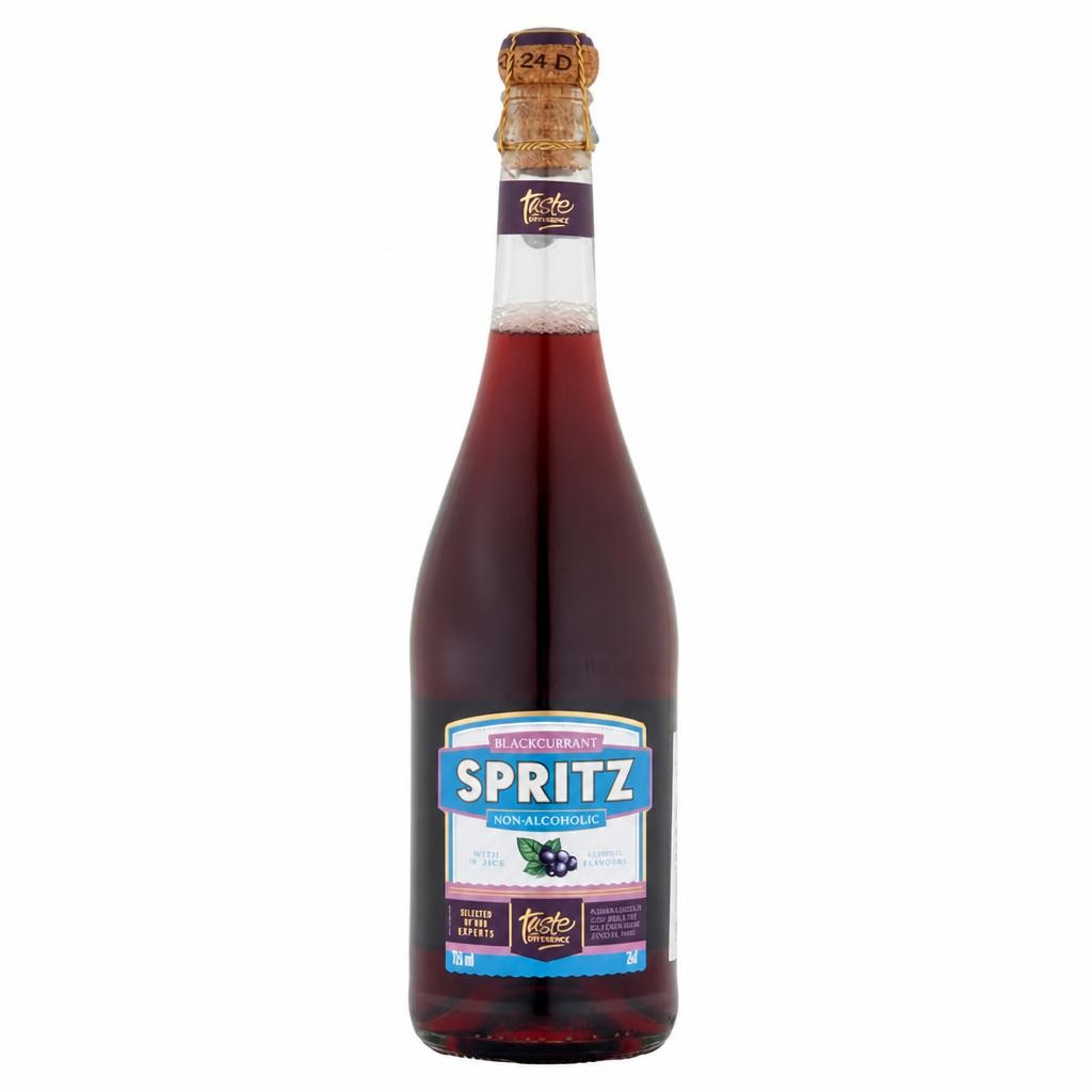 Sainsbury's 0.0% Alcohol Free Blackcurrant Spritz, Taste the Difference 75cl