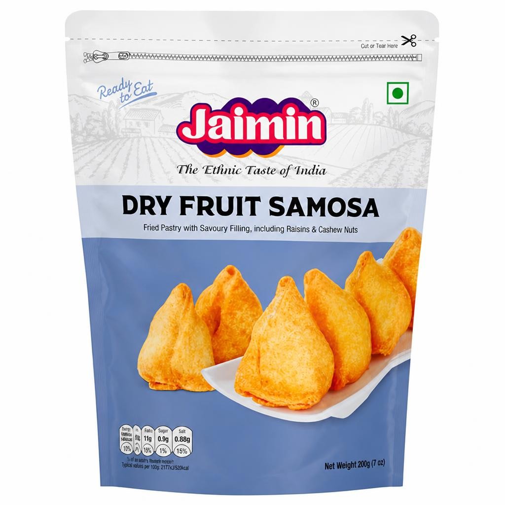 Jaimin Dry Fruit Samosa 200g