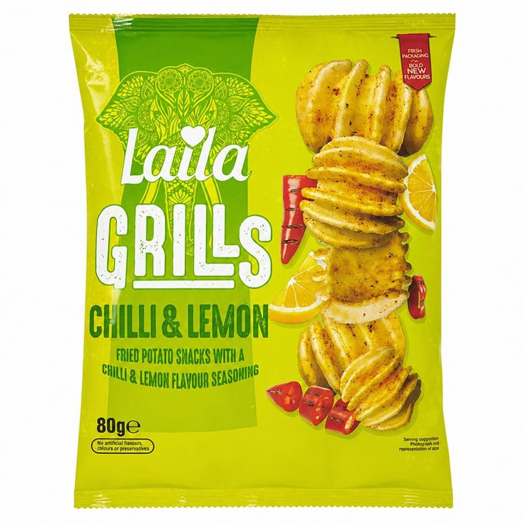 Laila Grills Chilli & Lemon 80g