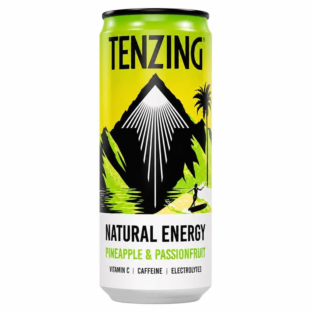 Tenzing Natural Energy Pineapple & Passionfruit 330ml