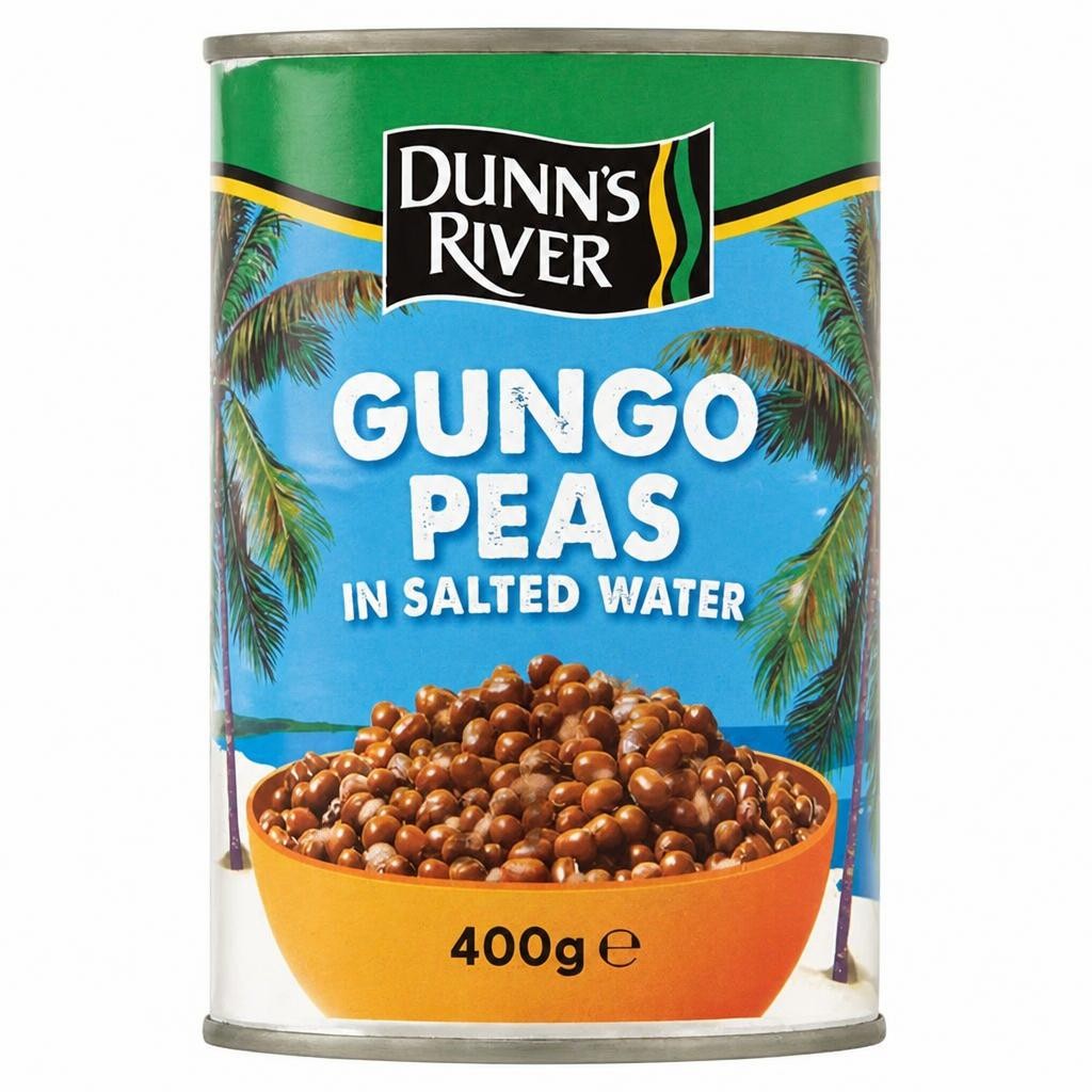 Dunn's River Processed Gungo Peas In Water 400g (240g*)