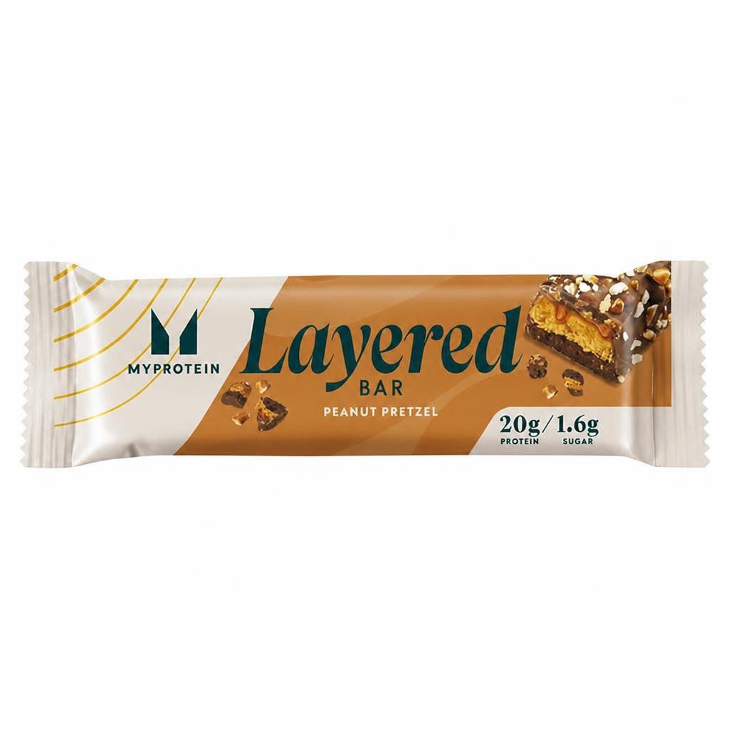 Myprotein Layered Chocolate Peanut Pretzel Flavour 60g