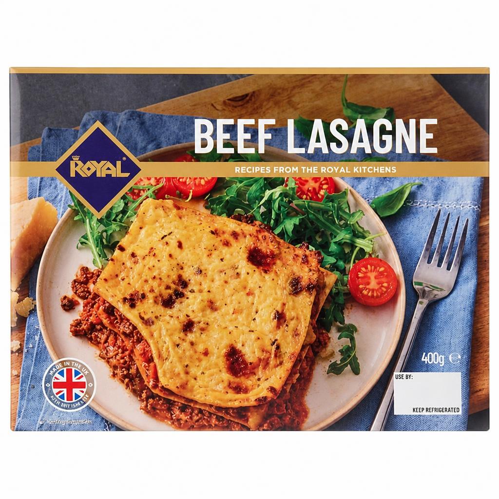 Royal Beef Lasagne 400g