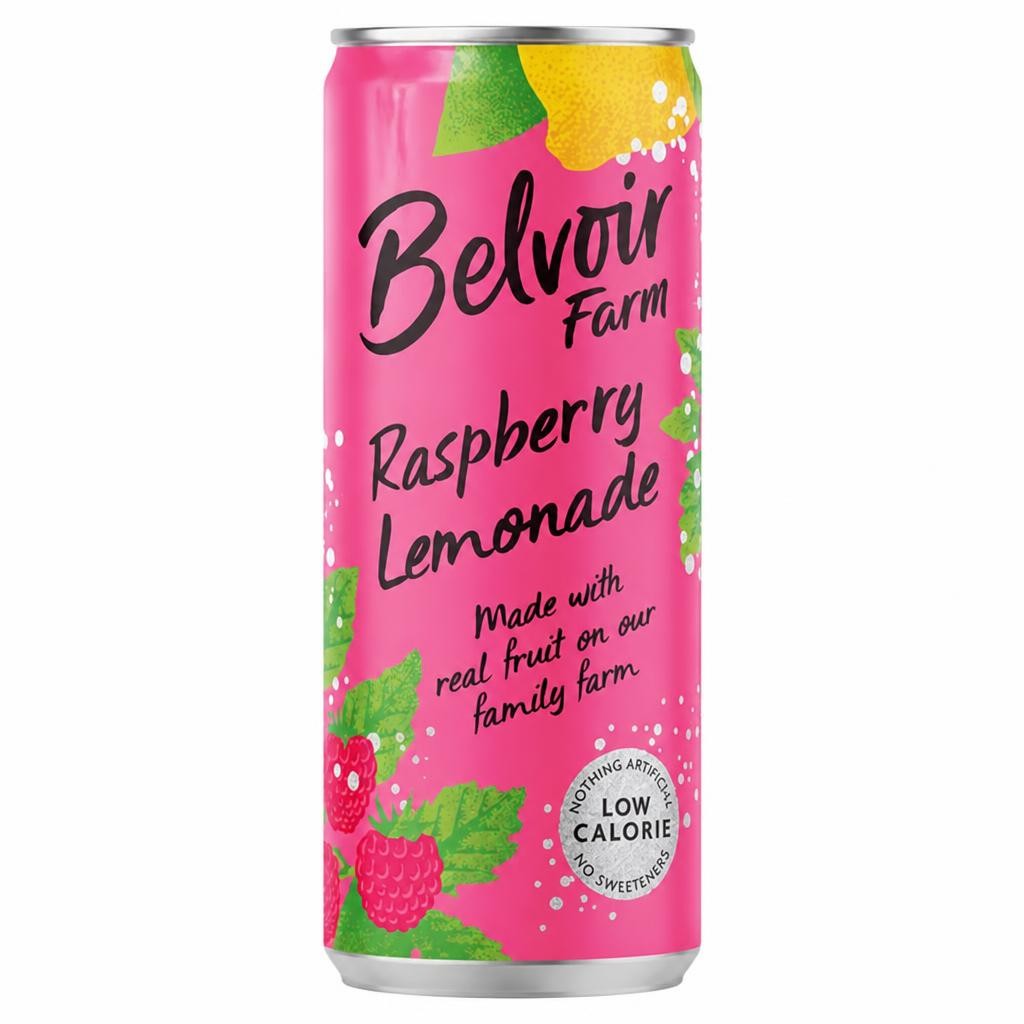 Belvoir Farm Raspberry Lemonade 330ml