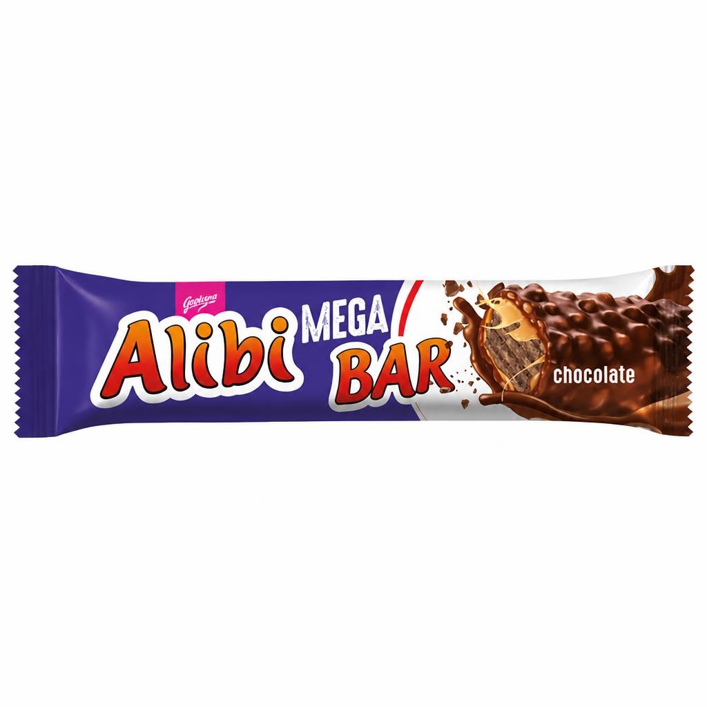 Goplana Alibi Mega Milk Chocolate Bar 50g