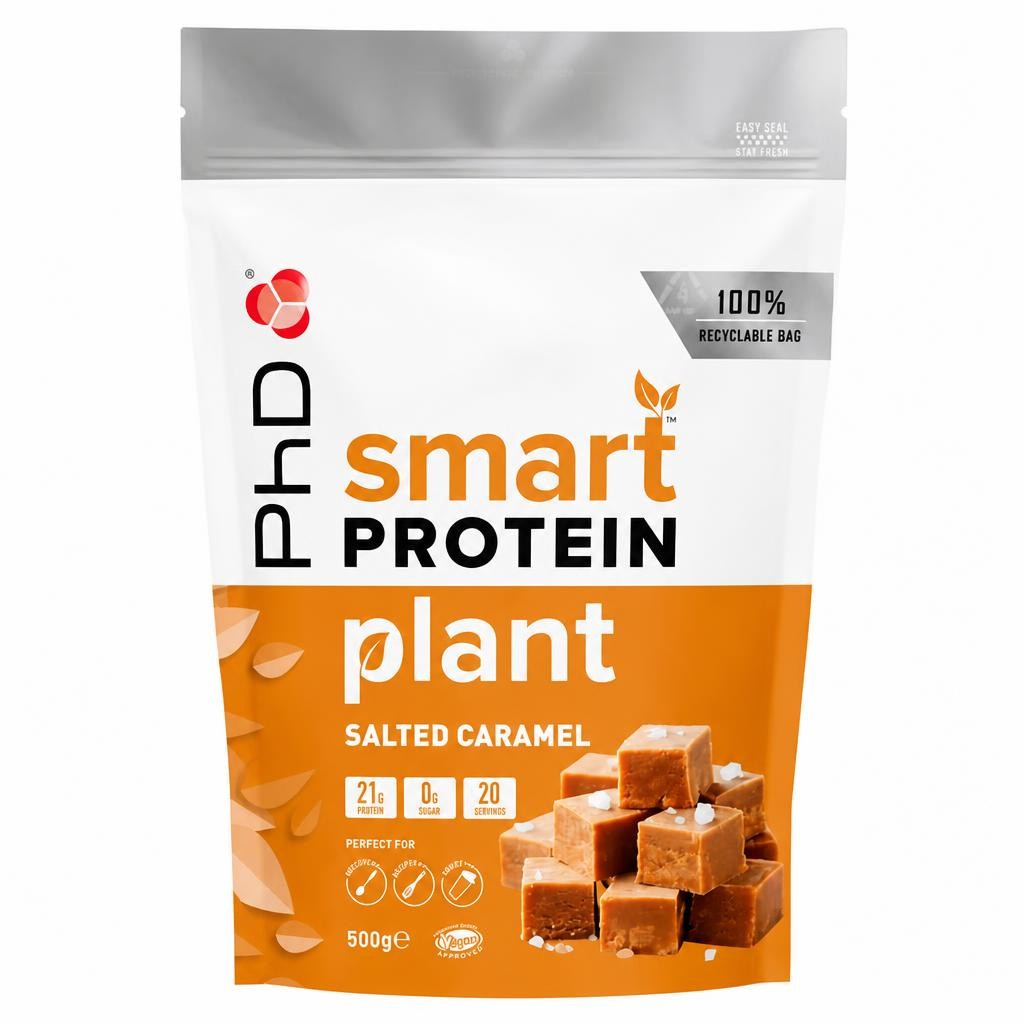 PhD Smart Protein Powder Plant Salted Caramel 500g