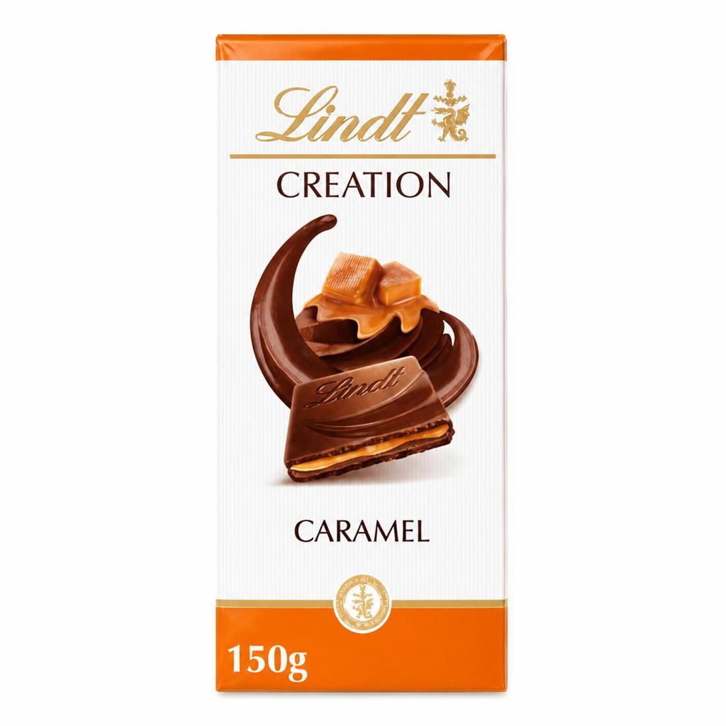 Lindt Creation Milk Caramel Chocolate Bar 150g