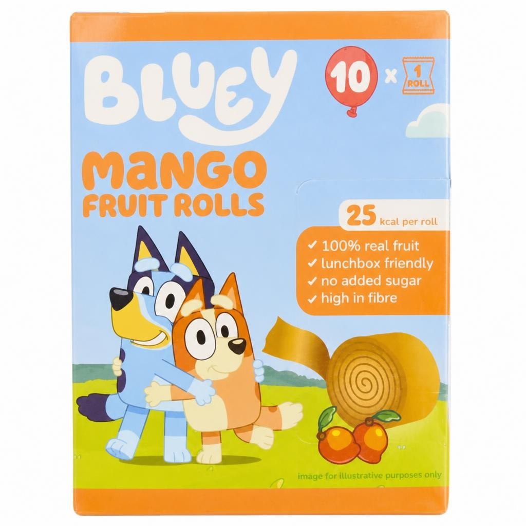 Bluey Mango Fruit Rolls 10 x 10g
