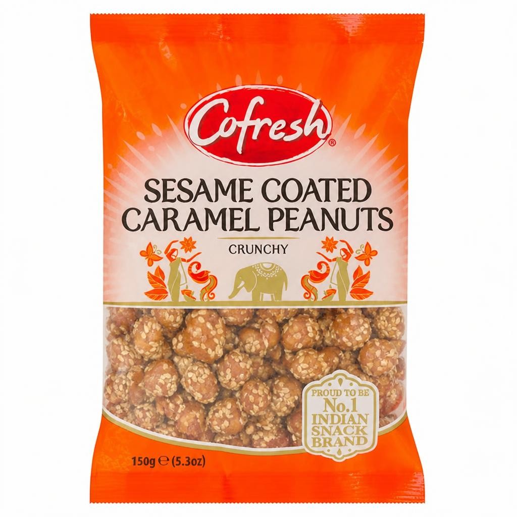 Cofresh Sesame Coated Caramel Peanuts 150g