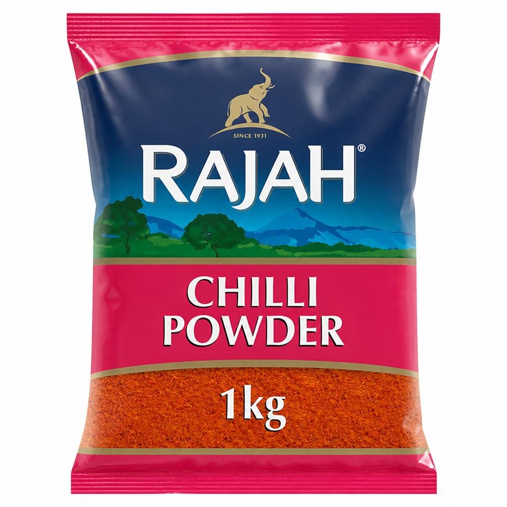 Rajah 1kg Ground Spices Chilli Powder