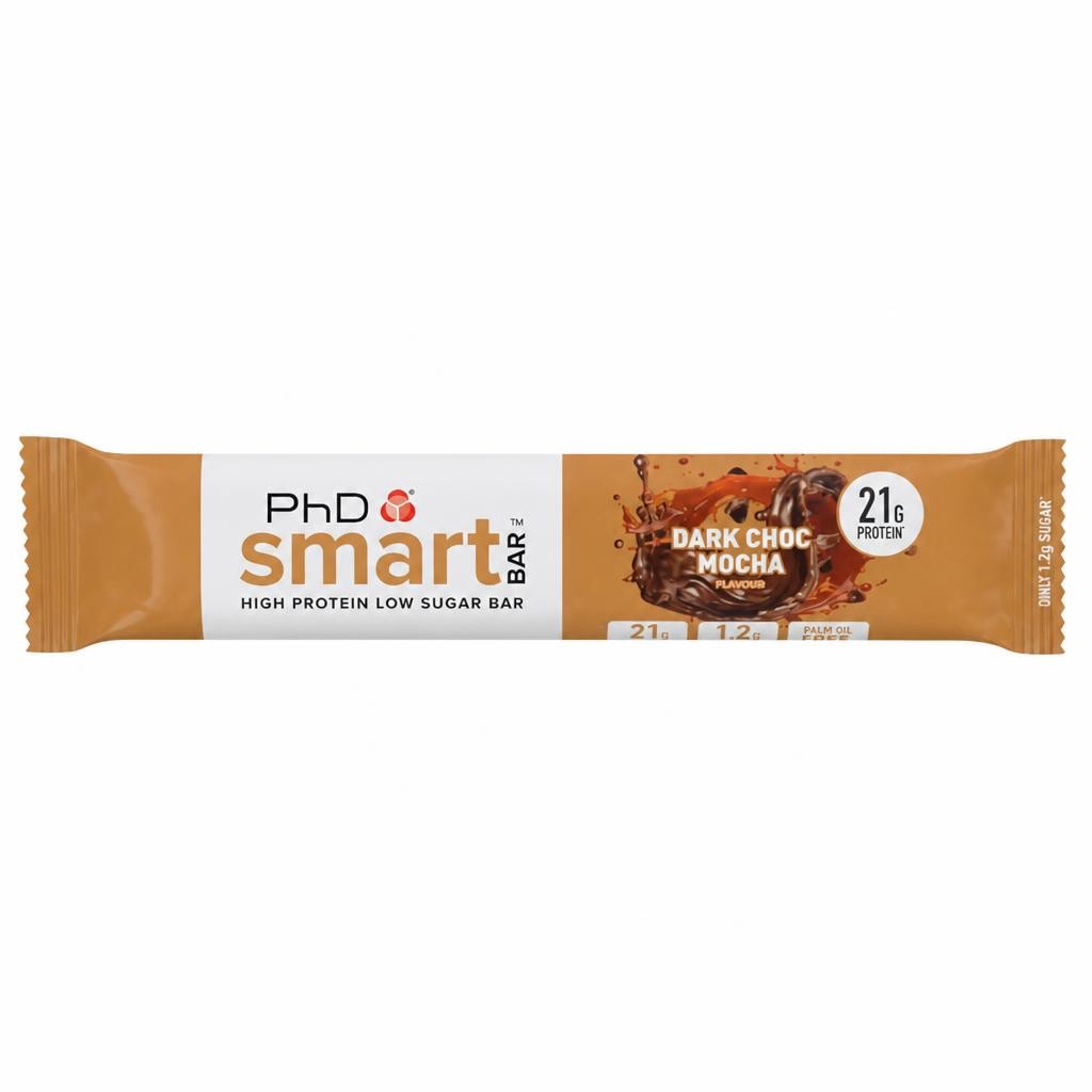 PhD Dark Choc Mocha Flavour Smart Bar 64g