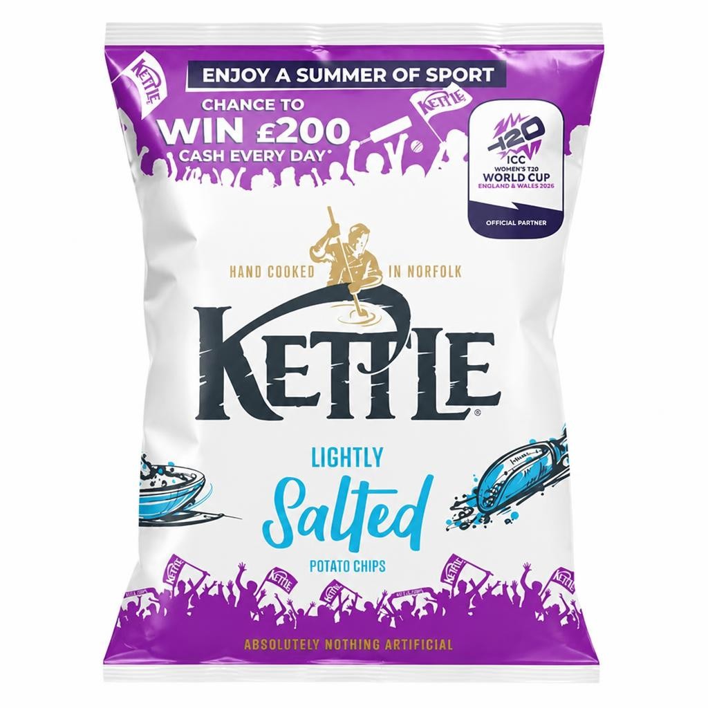 Kettle Lightly Salted Potato Chips 40g