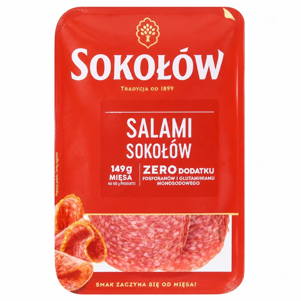 Sokolow Salami Slices 100g