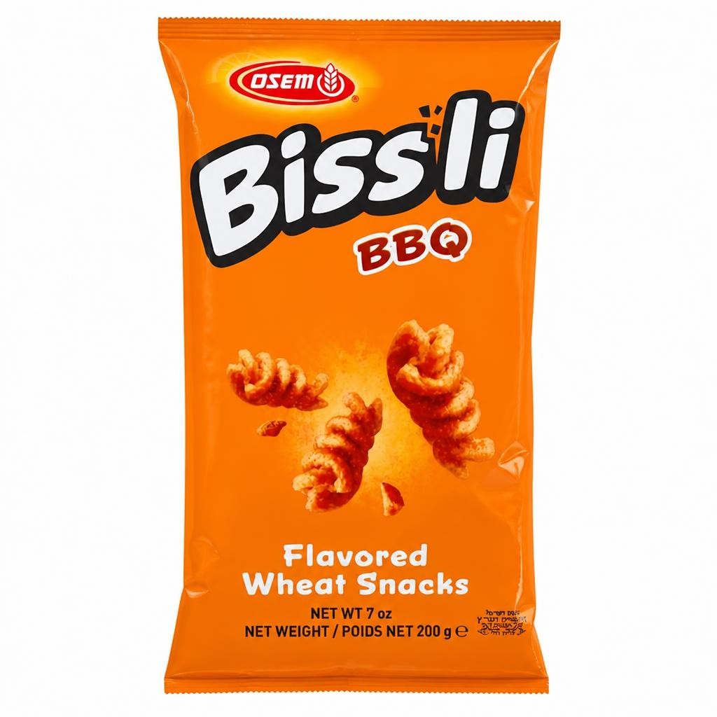 Osem Bissli BBQ Flavored Wheat Snacks 200g